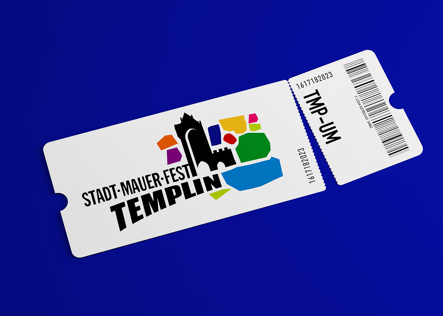 Logo StadtMauerFest Templin 2023