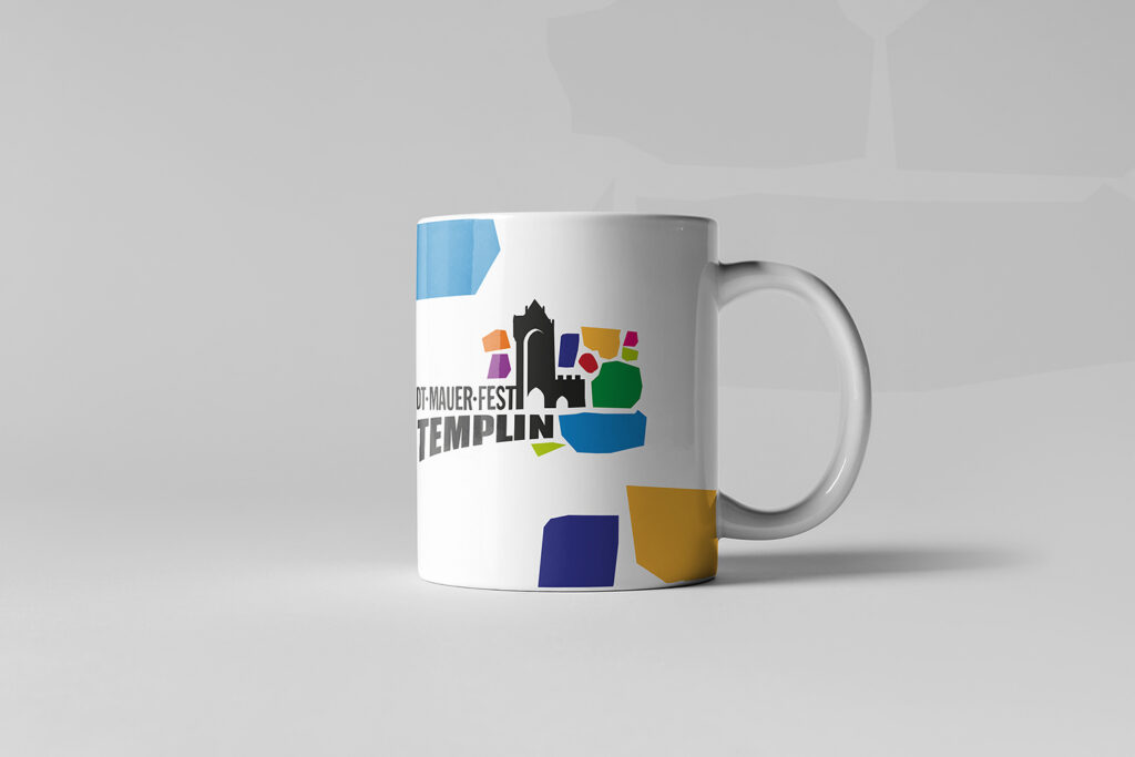 Tasse mit Logo StadtMauerFest Templin